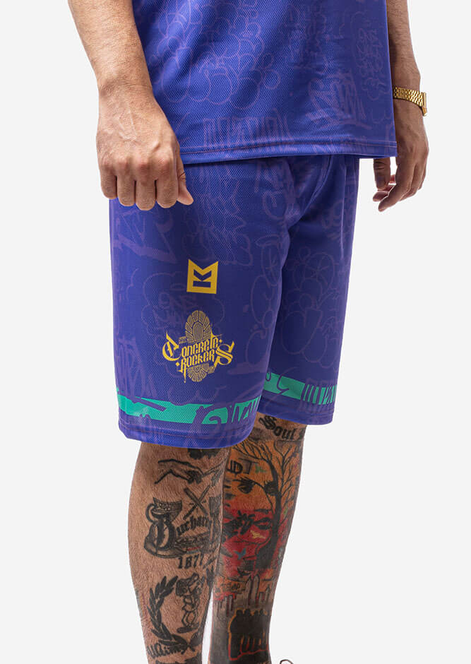 one may jam krckbrnd shorts