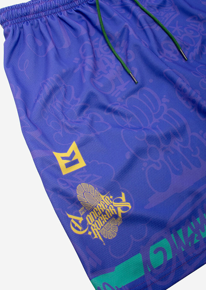 one may jam krckbrnd shorts